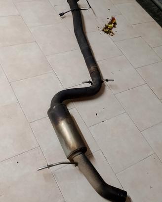scarico completo per golf 5 gti 
