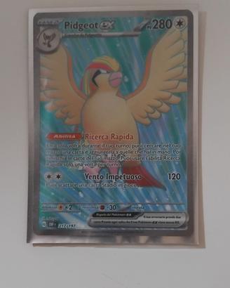 Pidgeot ex 217/197 Full Art - Ossidiana Infuocata