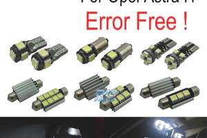 KIT 15 LAMPADE LED INTERNE PER OPEL ASTRA H OPC GT