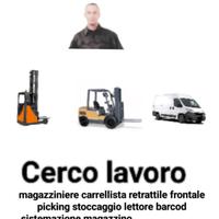 Carrellista pratico operaio magazziniere
