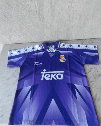 Maglietta da calcio Real Madrid, vintage Tg.M.