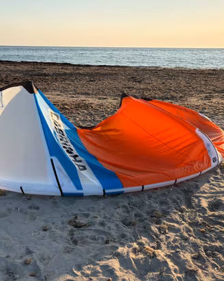 Vela da kite cabrinha 2025 con barra cabrinha 2024