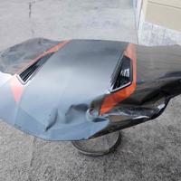 Cofano Chevrolet Camaro SS in alluminio con rialzo