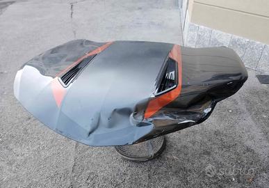 Cofano Chevrolet Camaro SS in alluminio con rialzo