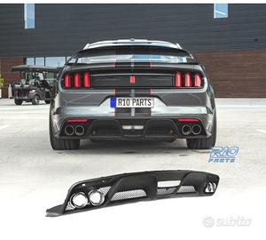 DIFUSORE FORD MUSTANG 15-17 LOOK GT350 + TERMINALI