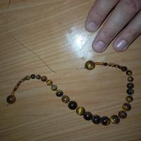 40 perle occhi di gatto