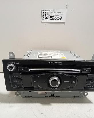AUTORADIO MP3 AUDI A5 Sportback (8TA) 8R2035186P C
