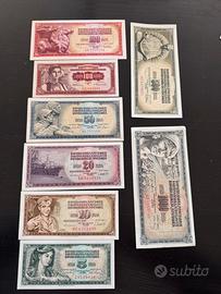 Banconote e monete varie