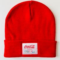Coca Cola cappello Olimpiadi Milano Cortina