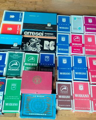 carte da gioco scopa ramino modiano