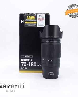 Nikon Nikkor Z 70-180 f/2.8 NITAL Usato (G983)  
