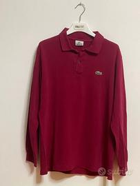 Polo a maniche lunghe lacoste L