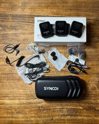 SYNCO Microfono Lavalier Senza Fili, G2 (A2)