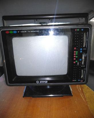 Vintage TV/MONITOR Portatile a colori 6"