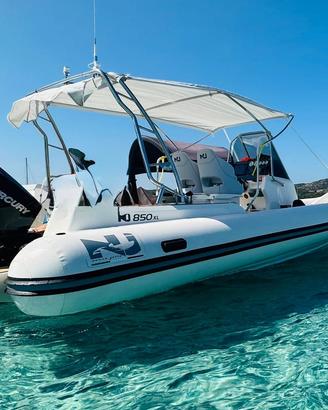 Nuova Jolly NJ 850 XL 2024 coppia Mercury 225 V6