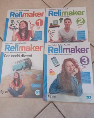 Libro religione scuola media Relimaker