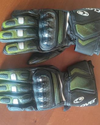 guanti pelle moto nuovi