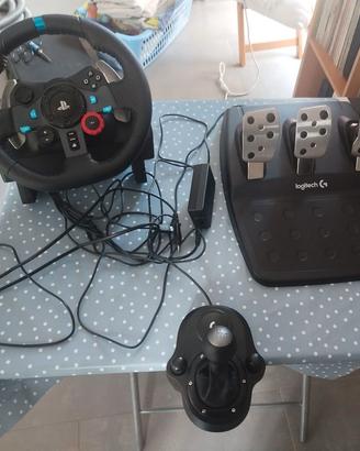 Logitech G29 Driving Force + cambio