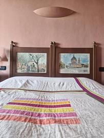 Letto con testiera