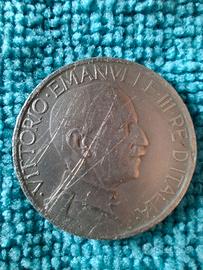 Moneta Vitt. Emanule III buono da 2 lire 1923
