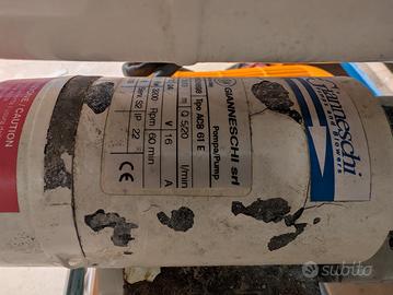 pompa autoclave gianneschi 24 volt