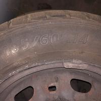 Cerchi in acciaio + gomme invernali R14 185/60