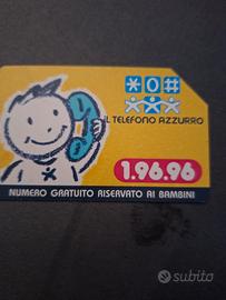 scheda l telefono azzurro