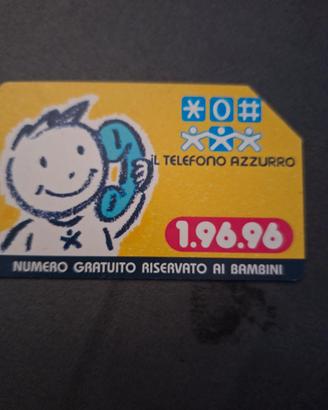 scheda l telefono azzurro