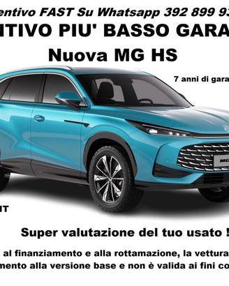 Nuova MG HS phev comfort , da immatricolare !