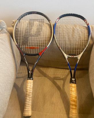 Racchette tennis Prince + Wilson Sampras Signature