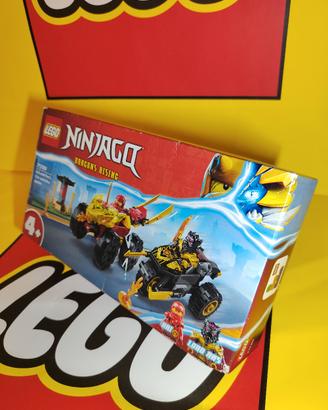 Lego 71789 Ninjago Kai and Ras's Car and Bike Batt