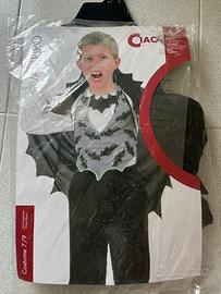 COSTUME  HALLOWEEN VAMPIRO 7/9 anni