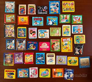 Collezione bustine figurine Panini anni 80/90