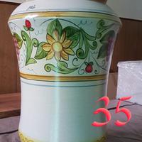 Vaso siciliano in terracotta dipinto a mano (35)