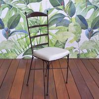 ETON sedia in ferro con cuscino