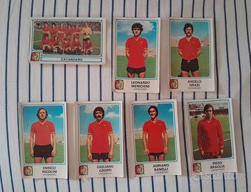 Lotto di 7 Figurine Panini 1978-79 CATANZARO