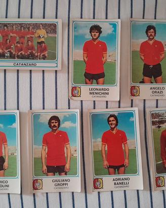 Lotto di 7 Figurine Panini 1978-79 CATANZARO