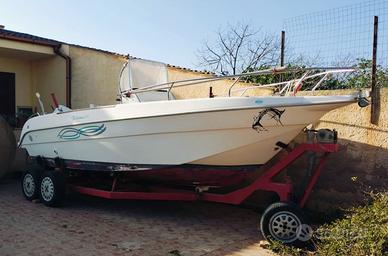 Barca Mimì Fisherman 21 + Motore Evinrude 150 CV