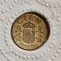MONETA SPAGNOLA 100 PESETAS 1986