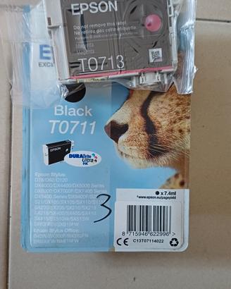 cartucce T0711  + T0713 Epson originale