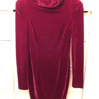 Vestito velluto bordo tg. XS marca GUESS
