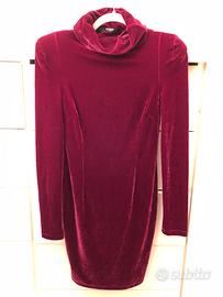 Vestito velluto bordo tg. XS marca GUESS