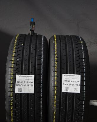 2 Pneumatici 225/45 R19 Continental Premiumcontact