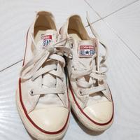 Converse bianche nr 32