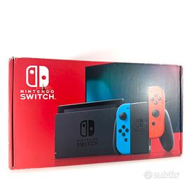 Console nintendo switch con scatola cavi