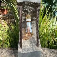 Lampade in cemento industrial