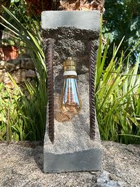 Lampade in cemento industrial