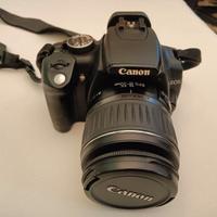 CANON EOS 350D con TELEOBIETTIVO CANON 55-200