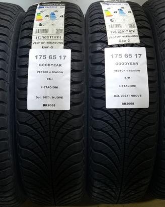 4 GOMME 175 65 17 GOODYEAR BR2068