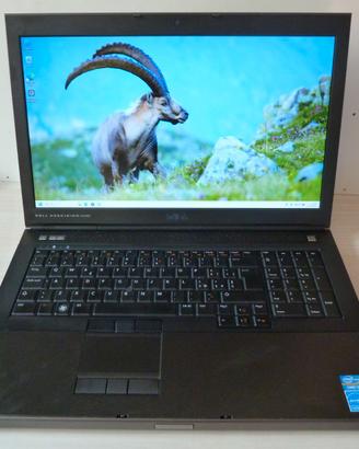 Notebook Dell Precision M6700 cpu i7 16Gb 17" Ssd